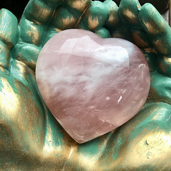 RozeKwarts of RozenKwarts gebold Hart nr2 roze li