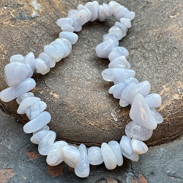 chalcedoon blauw armband edelstenen sieraad