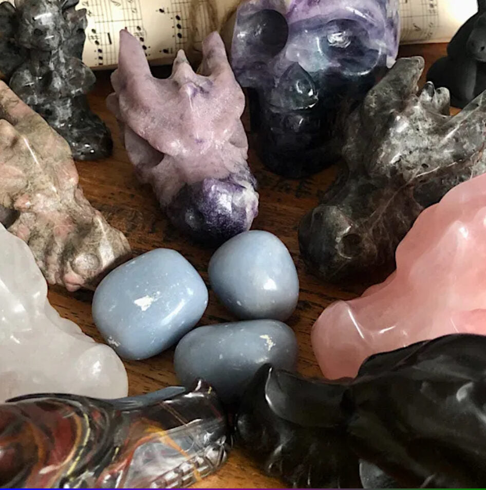 draken dragon schedel skull alien avatar edelstenenmineralenwinkel.nl