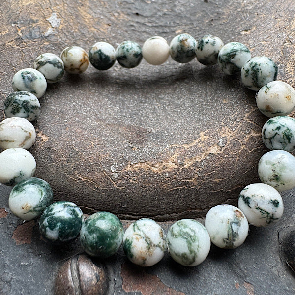 Agaat Mos Kralen armband sieraad