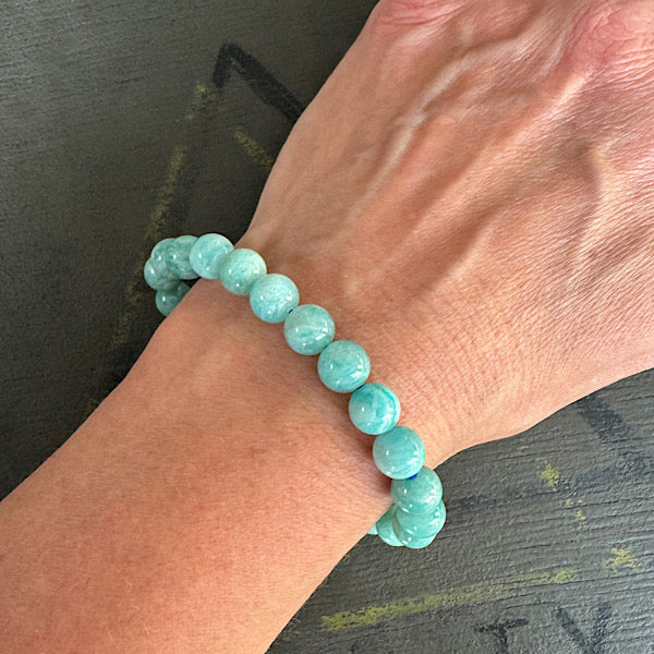 Amazoniet 8mm Kralen armband sieraad