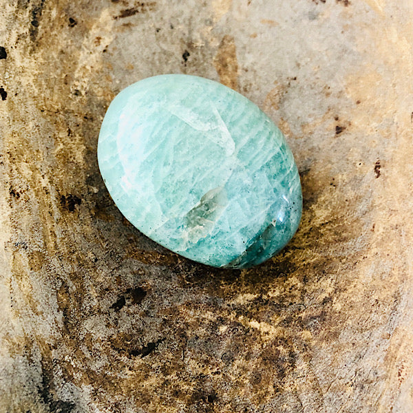 Amazoniet Handsteen Gepolijst edelstenen mineralen winkel kristallen