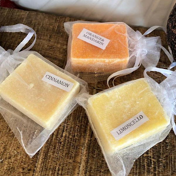 Amber Blokjes Sinaasappel Mandarijn, Kaneel en CitroenCello sfeermakers edelstenenmineralenwinkel nieuwegein