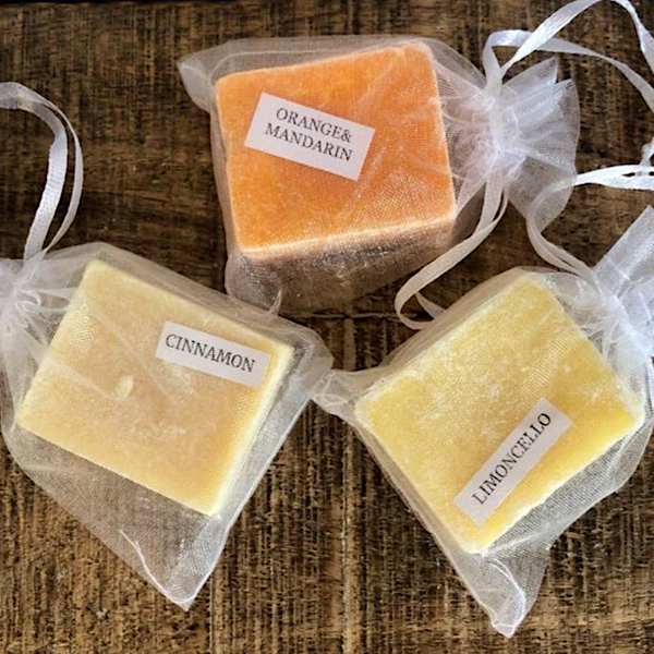 Amber Blokjes Sinaasappel Mandarijn, Kaneel en CitroenCello sfeermakers edelstenenmineralenwinkel nieuwegein