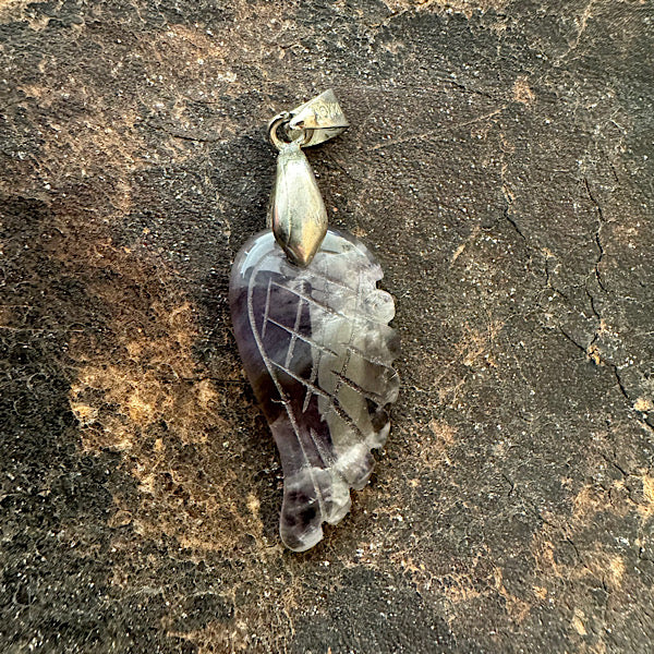 Amethist Engelen Vleugel Hangertje sieraad hanger ketting