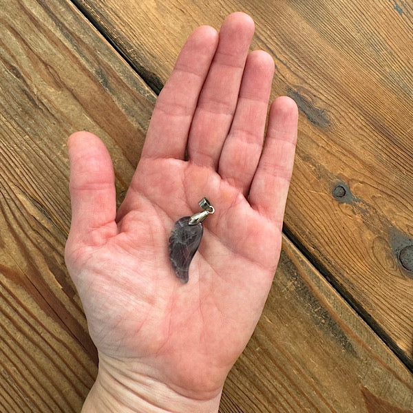 Amethist Engelen Vleugel Hangertje sieraad hanger ketting