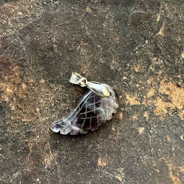 Amethist Engelen Vleugel Hangertje sieraad hanger ketting