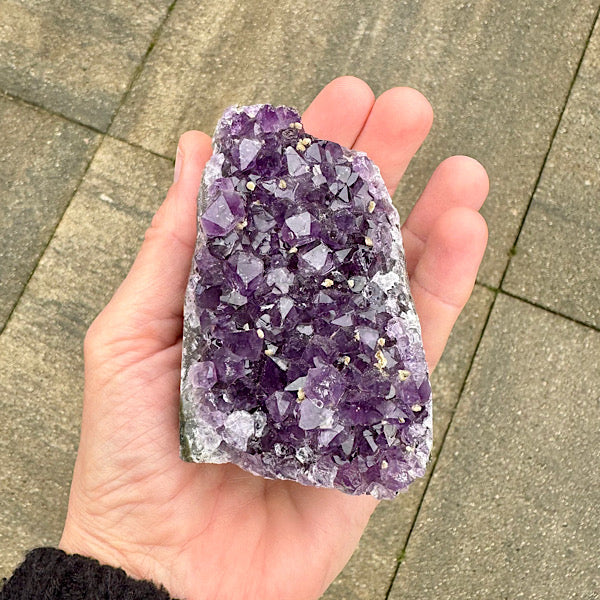 Amethist Geode Ruw Uruguay Nr2 kristallen