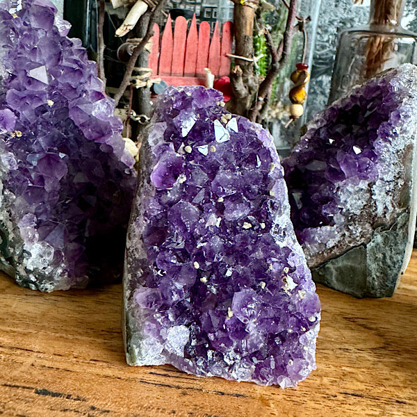 Amethist Geode Ruw Uruguay Nr2 kristallen