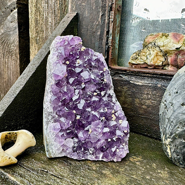 Amethist Geode Ruw Uruguay Nr2 kristallen