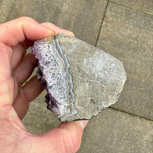 Amethist Geode Ruw Uruguay Nr2 kristallen