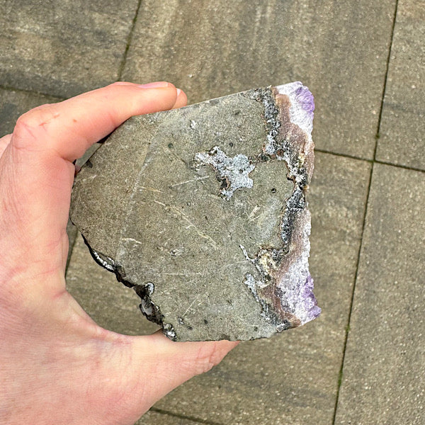 Amethist Geode Ruw Uruguay Nr4 kristallen