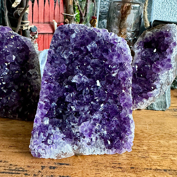 Amethist Geode Ruw Uruguay Nr4 kristallen