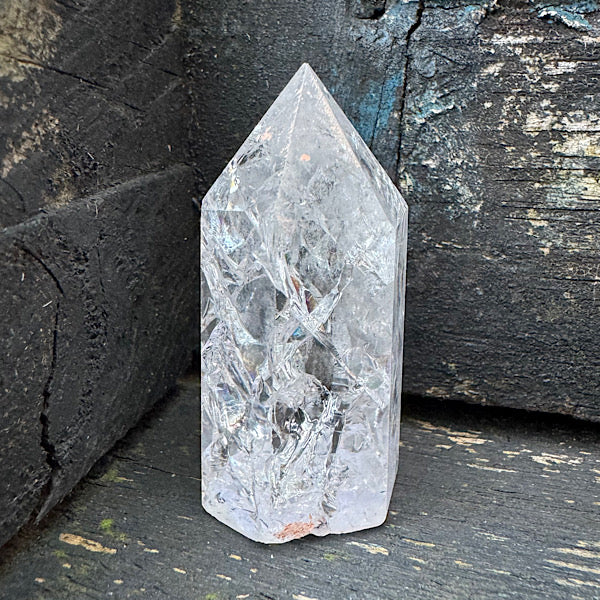 BergKristal Crackled Punt A gepolijst edelstenenmineralenwinkel.nl