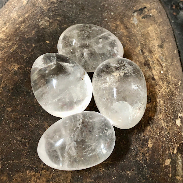 BergKristal Gepolijst Ei mineralen