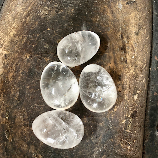 BergKristal Gepolijst Ei mineralen