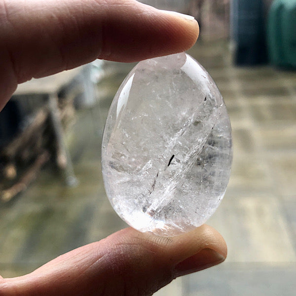 BergKristal Gepolijst Ei nr3 mineralen