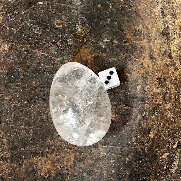 BergKristal Gepolijst Ei nr3 mineralen