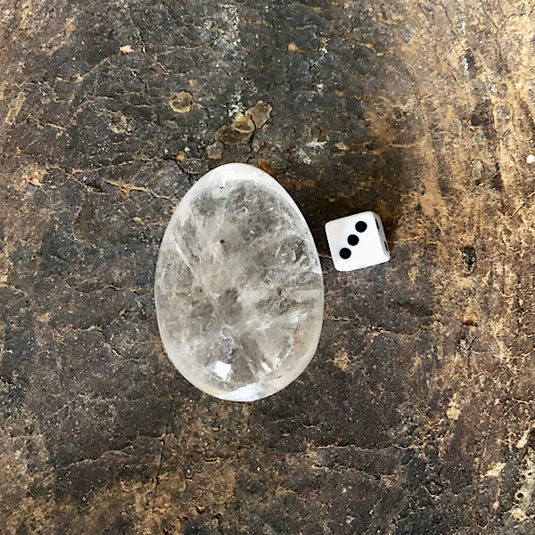 BergKristal Gepolijst Ei nr3 mineralen