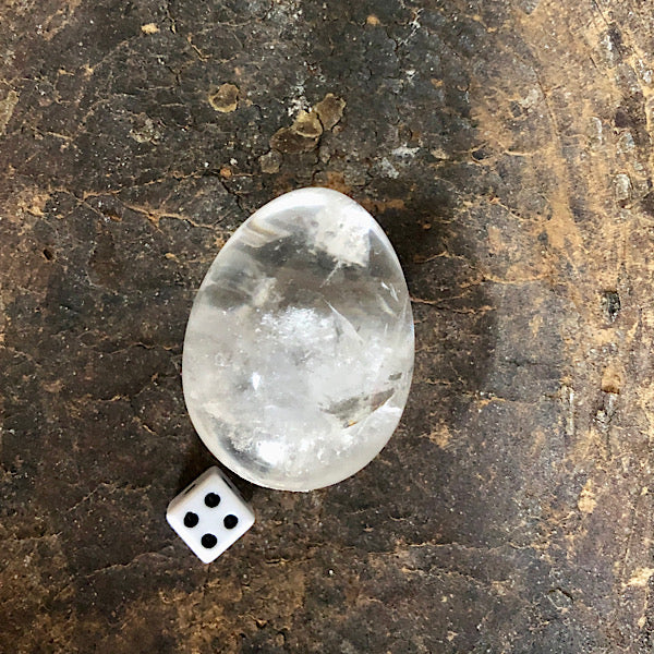 BergKristal Gepolijst Ei nr4 mineralen