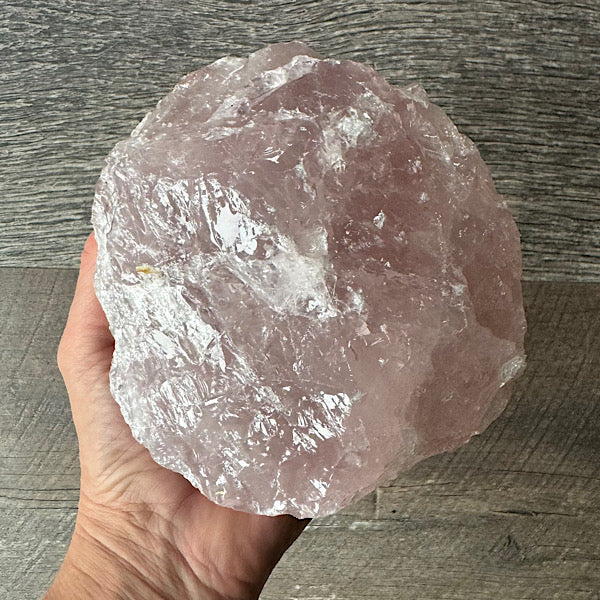 Brok RozeKwarts Ruw Nr2 rozenkwarts groot