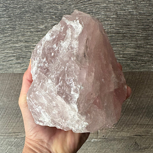 Brok RozeKwarts Ruw Nr2 rozenkwarts groot