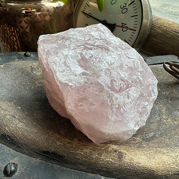 Brok RozeKwarts Ruw Nr2 rozenkwarts groot