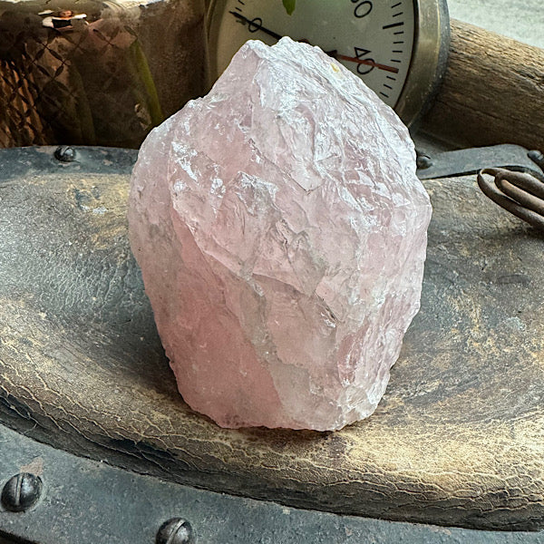 Brok RozeKwarts Ruw Nr2 rozenkwarts groot