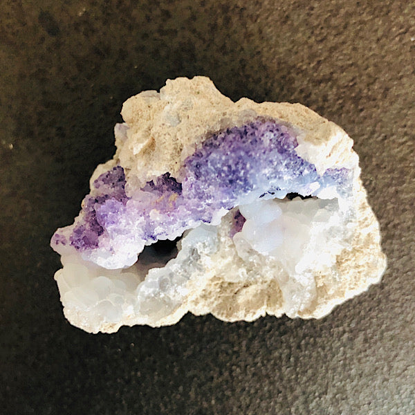 Chalcedoon met Fluoriet Ruw Stukje mineralen kristallen edelstenen