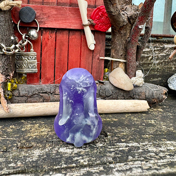 Fluoriet Konijntje Gepolijst nr1 diertje edelstenenmineralenwinkel