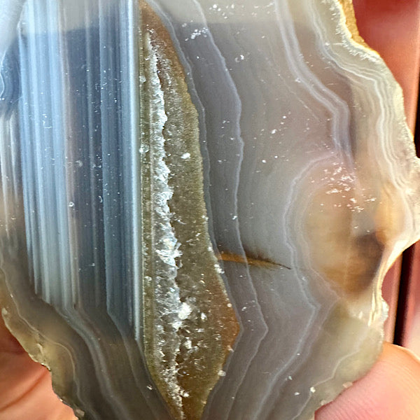 Geode Agaat Klein op Standaard