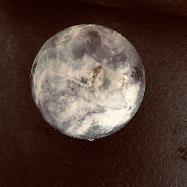 Groen en paars Fluoriet Kleine Bol, ethisch geproduceerd mineralen kristallen