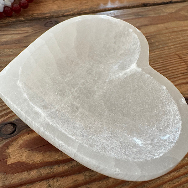 Hart Seleniet Schaaltje satijnspaat selene selenite