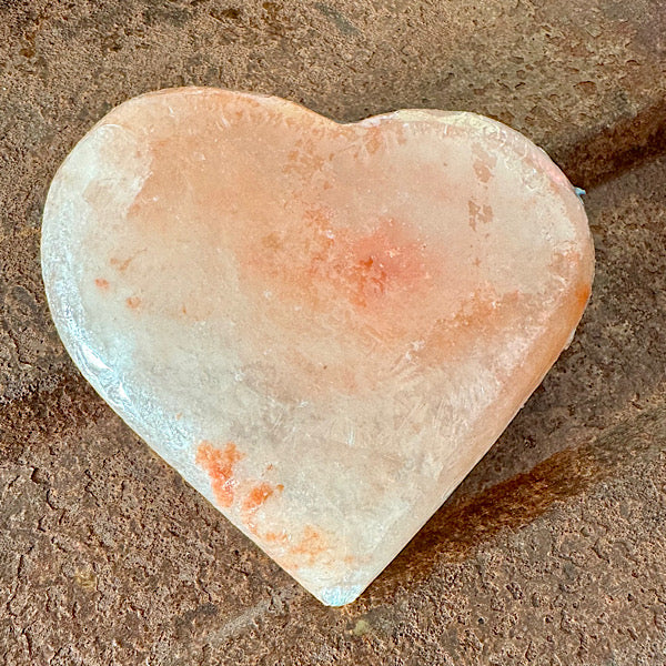 Hart Zoutsteen Scrub Oranje Himalaya zout