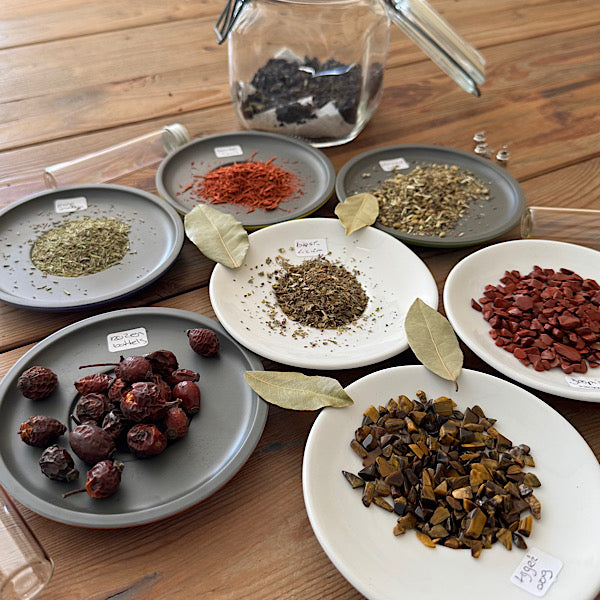 Heksen Spell Flesje manifestatie nr4 edelstenenmineralenwinkel.nl spell jar witch bottle