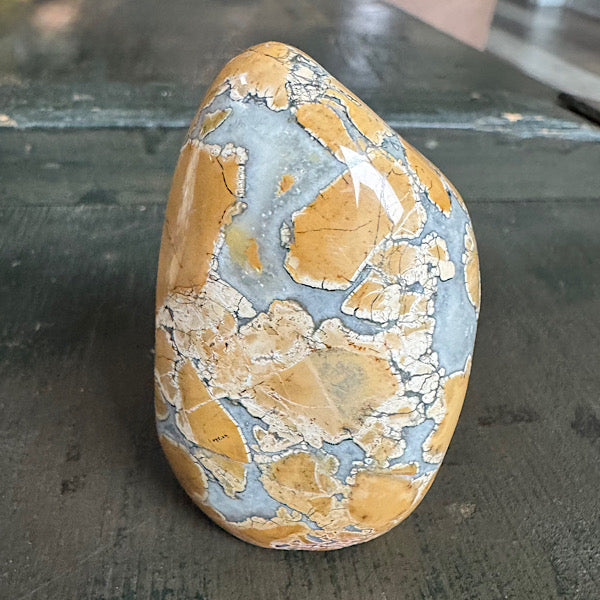 Jaspis Maligano gepolijst sculptuur vorm A