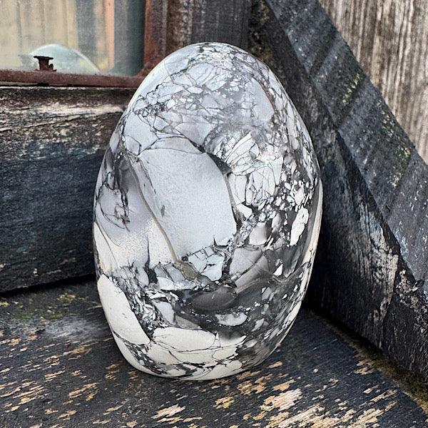 Jaspis Maligano gepolijst sculptuur vorm B