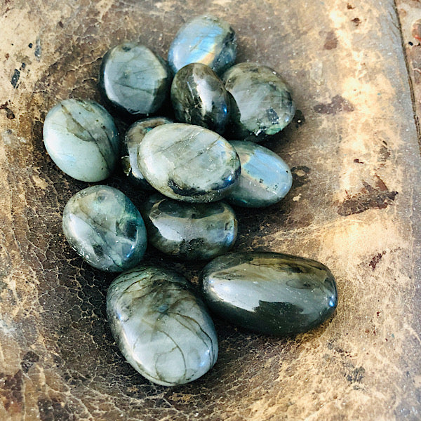 Labradoriet Kleine Zaksteen kristallen edelstenen mineralen winkel