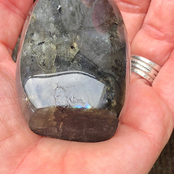 Labradoriet Mini Sculptuur Gepolijst nr1 mineralen kristallen bescherming