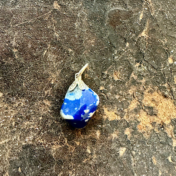 Lapis Lazuli Hangertje Edelsteen sieraad ketting hanger nr1