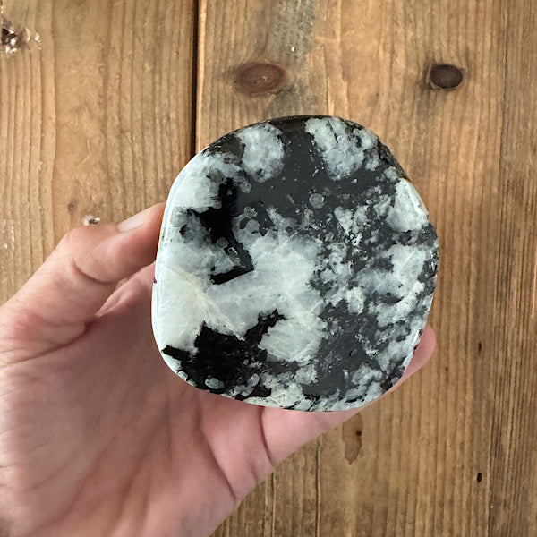 Maansteen RegenBoog Sculptuur gepolijst A