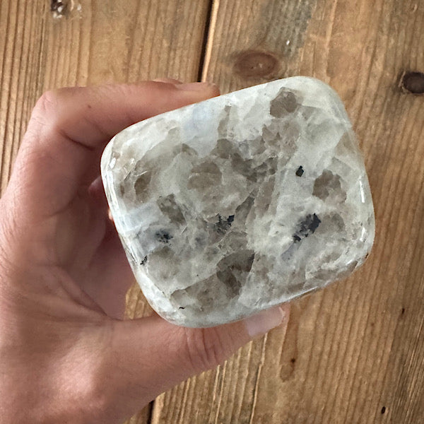 Maansteen RegenBoog Sculptuur gepolijst B