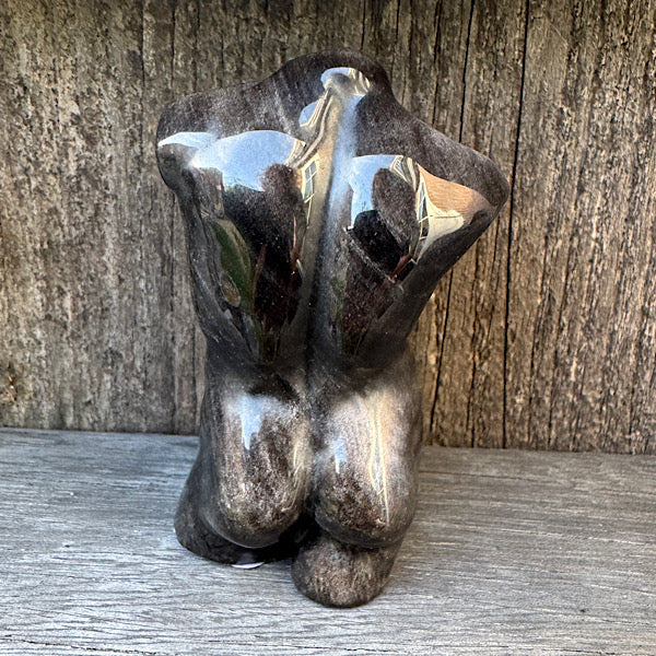 Obsidiaan Zilver Heren Torso