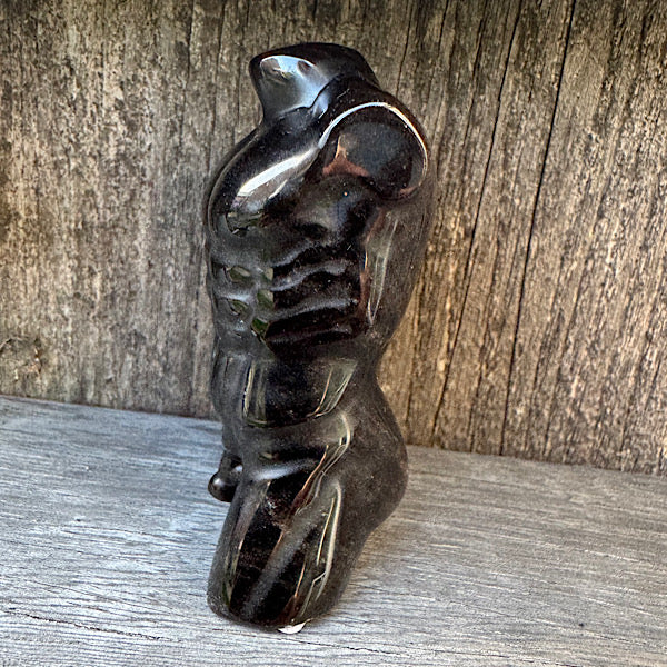 Obsidiaan Zilver Heren Torso
