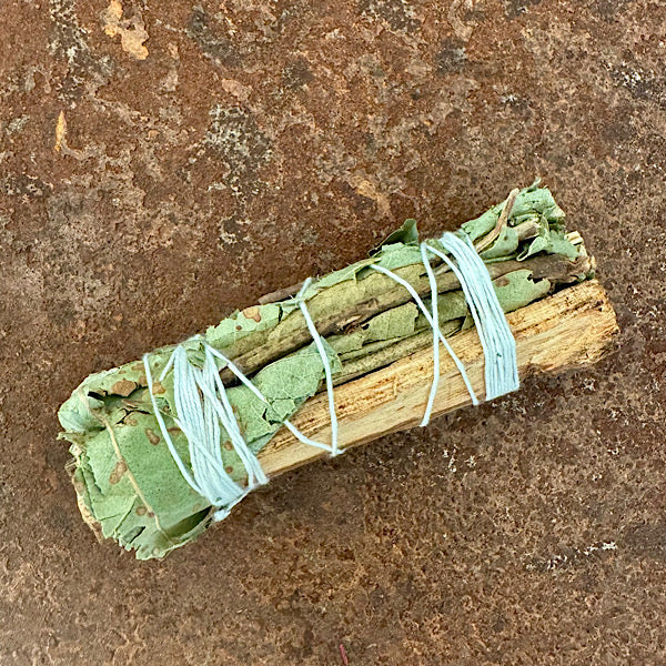 Palo Santo met Eucalyptus Smudge sage edelstenen mineralen win kel