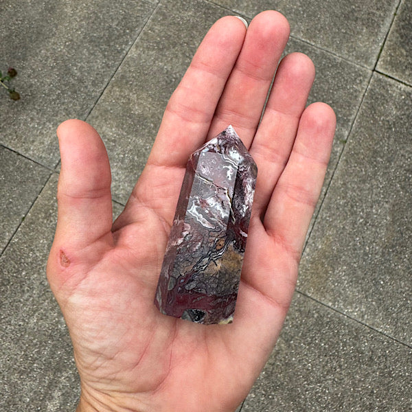 Agaat Crazy Lace punt toren