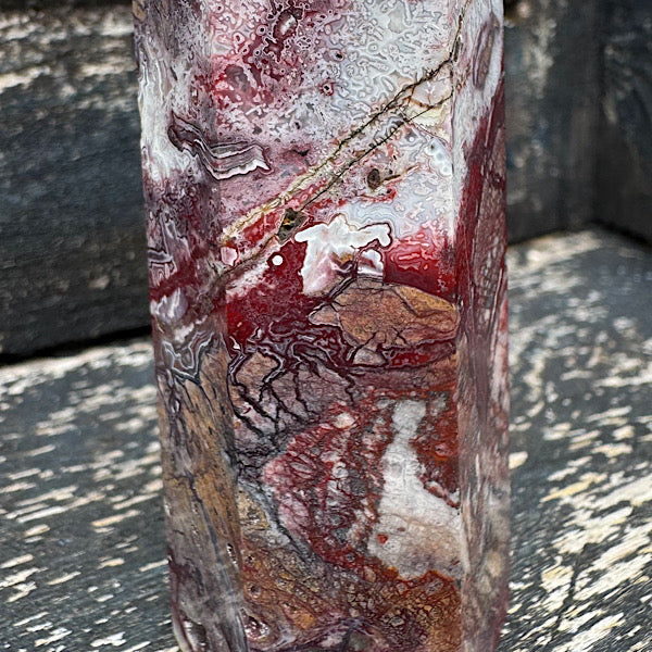 Agaat Crazy Lace punt toren