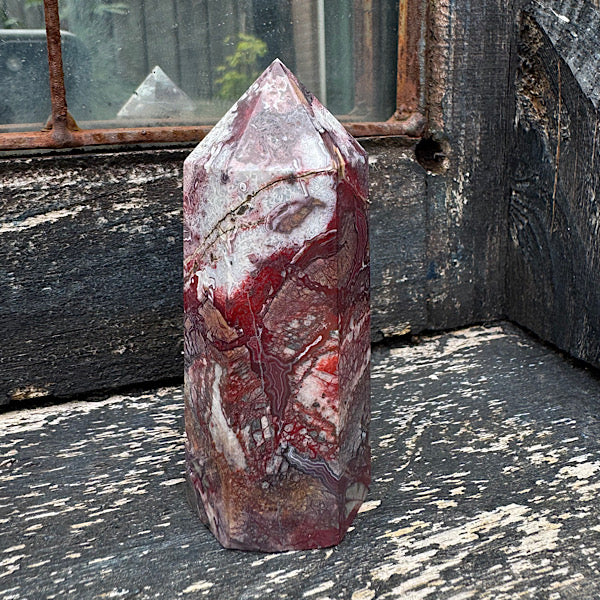 Agaat Crazy Lace punt toren