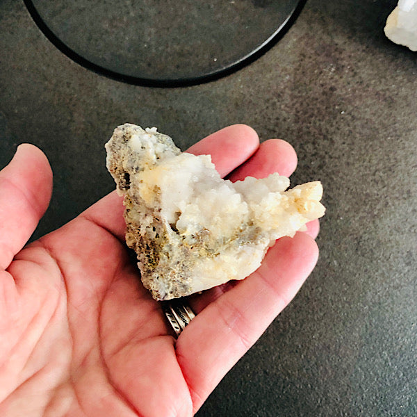 RozenKwarts of RozeKwarts Gekristalliseerd Ruw Stukje Nr1 mineralen