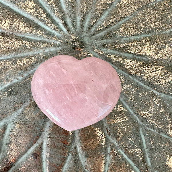 RozenKwarts of RozeKwarts Hart gebold Gepolijst edelstenen mineralen winkel